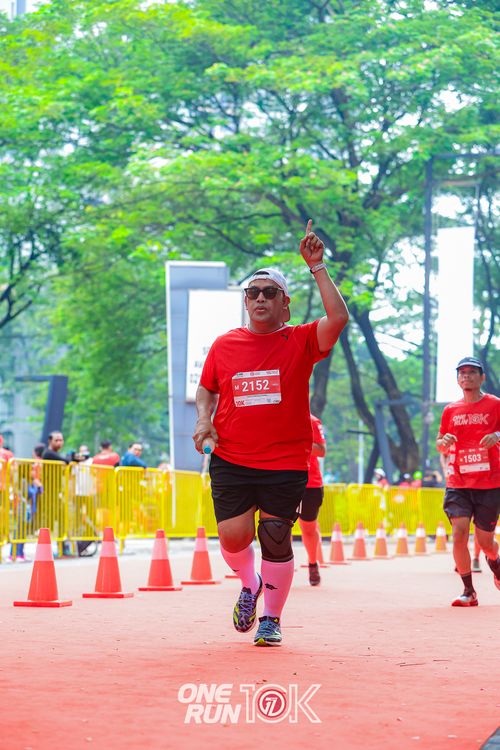 Race photo from ONE RUN 10K 2025