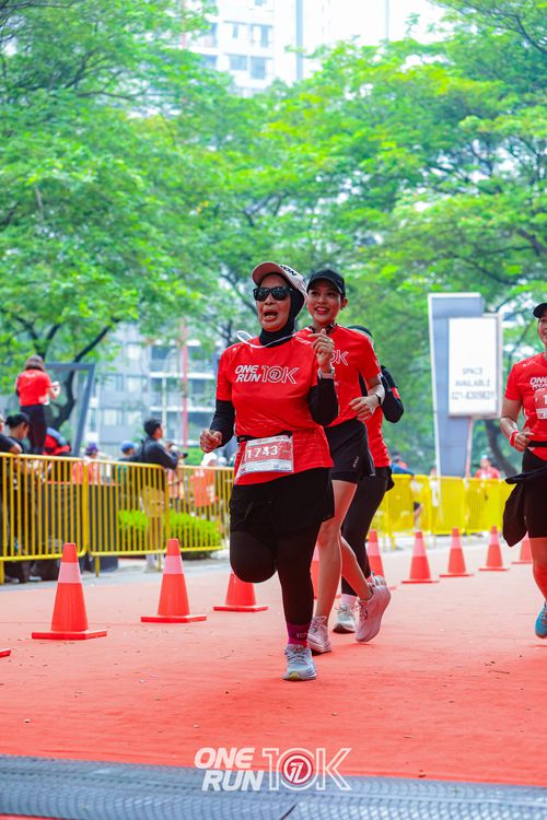 Race photo from ONE RUN 10K 2025