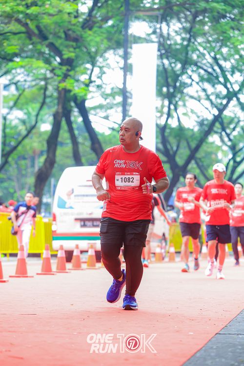 Race photo from ONE RUN 10K 2025