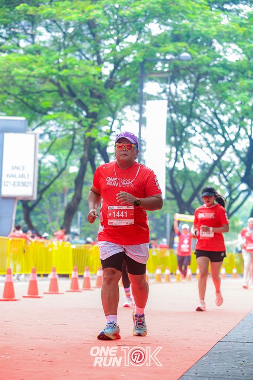 Race photo from ONE RUN 10K 2025