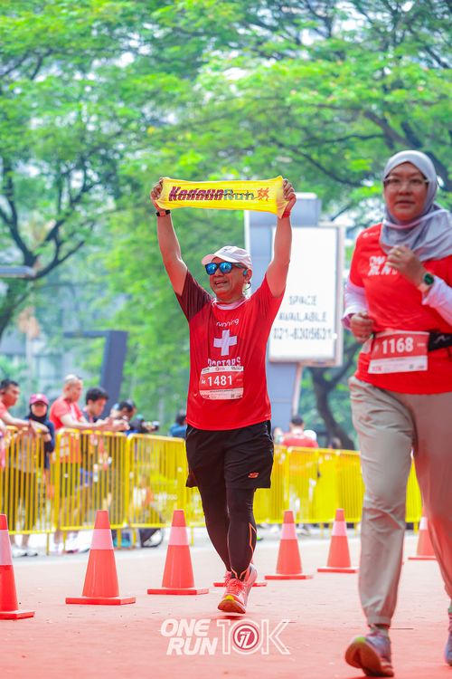Race photo from ONE RUN 10K 2025