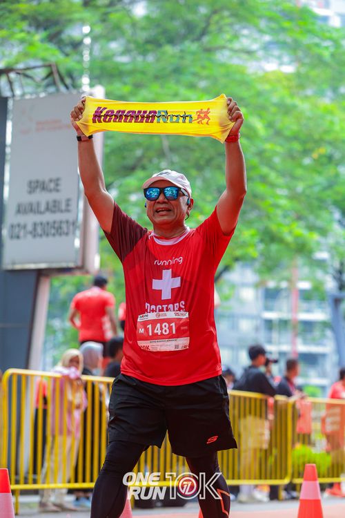 Race photo from ONE RUN 10K 2025