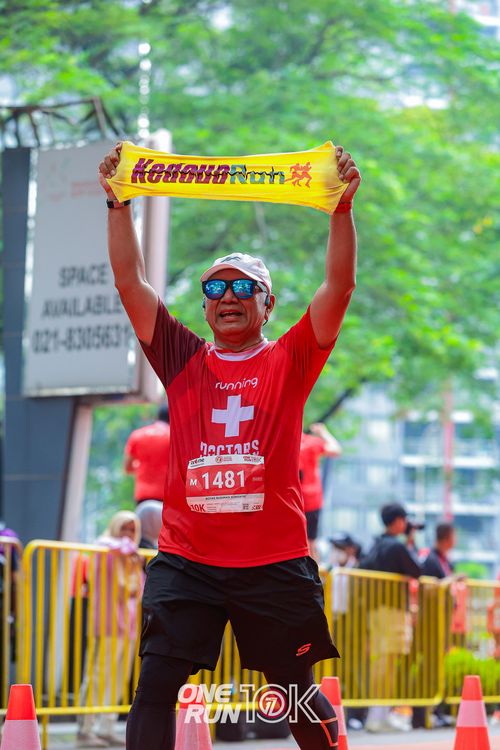Race photo from ONE RUN 10K 2025
