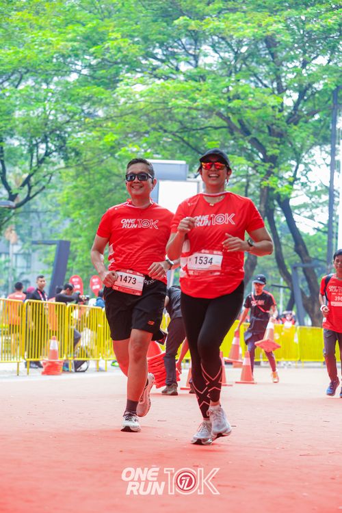 Race photo from ONE RUN 10K 2025