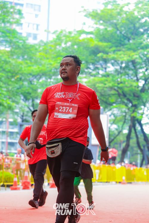 Race photo from ONE RUN 10K 2025