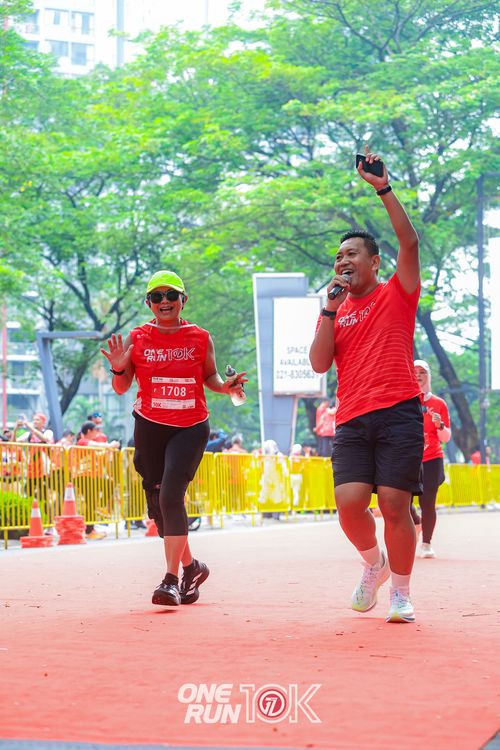 Race photo from ONE RUN 10K 2025