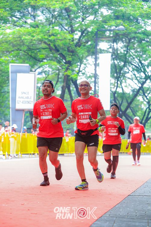 Race photo from ONE RUN 10K 2025