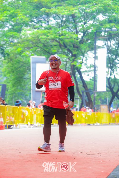 Race photo from ONE RUN 10K 2025