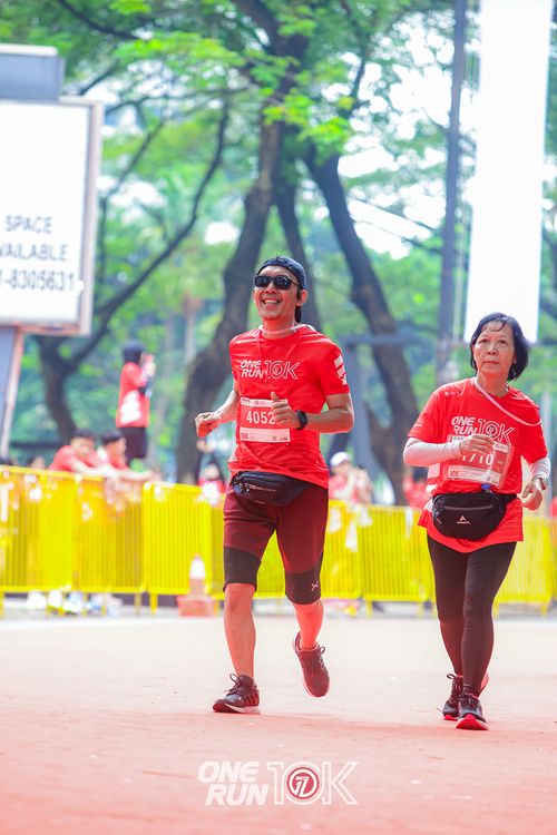 Race photo from ONE RUN 10K 2025
