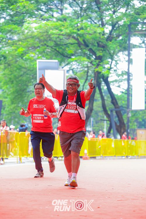Race photo from ONE RUN 10K 2025