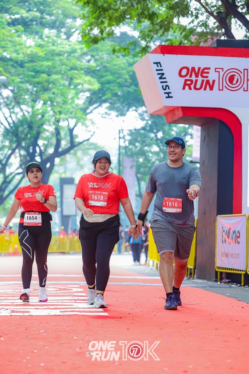 Race photo from ONE RUN 10K 2025