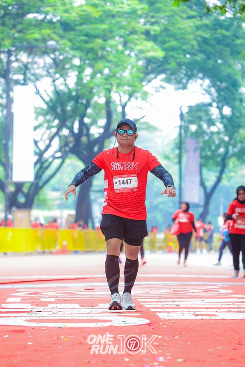Race photo from ONE RUN 10K 2025