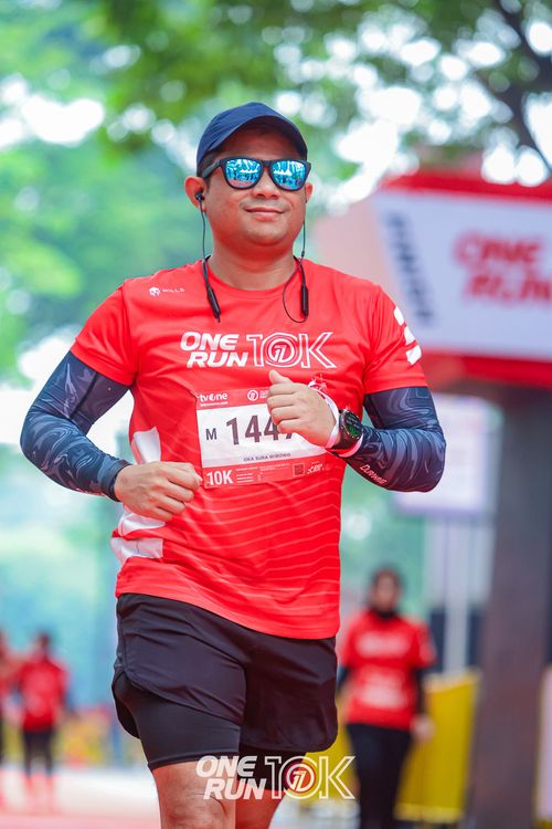 Race photo from ONE RUN 10K 2025