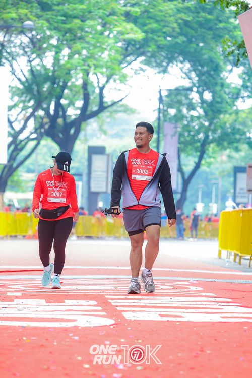 Race photo from ONE RUN 10K 2025
