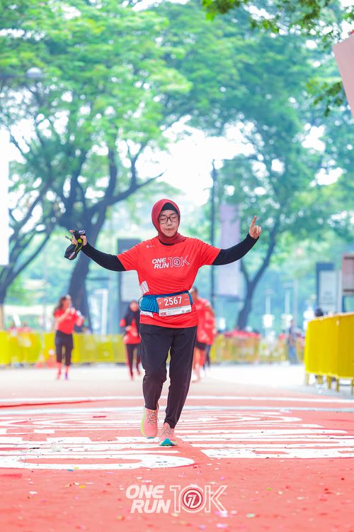 Race photo from ONE RUN 10K 2025