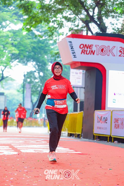 Race photo from ONE RUN 10K 2025