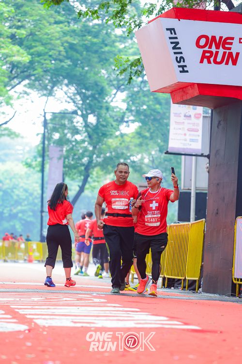 Race photo from ONE RUN 10K 2025