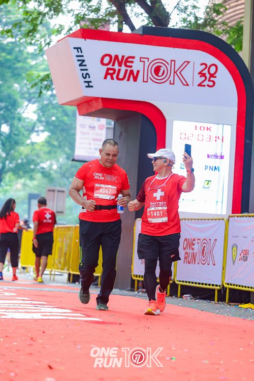 Race photo from ONE RUN 10K 2025
