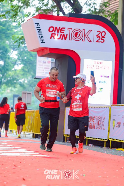 Race photo from ONE RUN 10K 2025