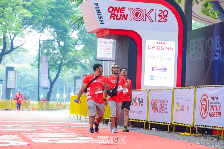 Race photo from ONE RUN 10K 2025