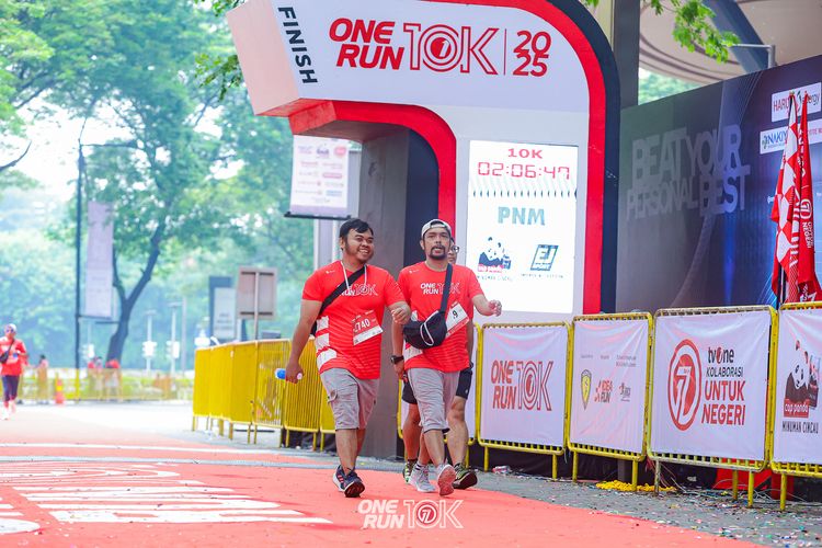 Race photo from ONE RUN 10K 2025