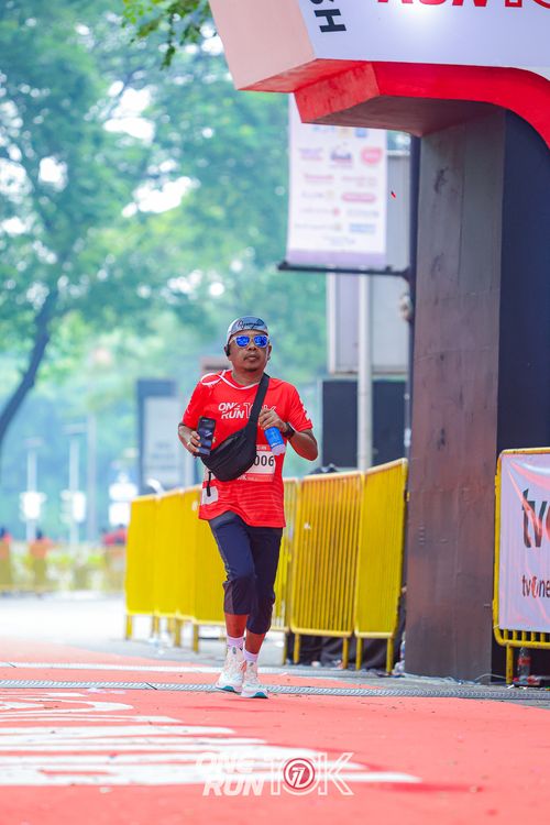 Race photo from ONE RUN 10K 2025