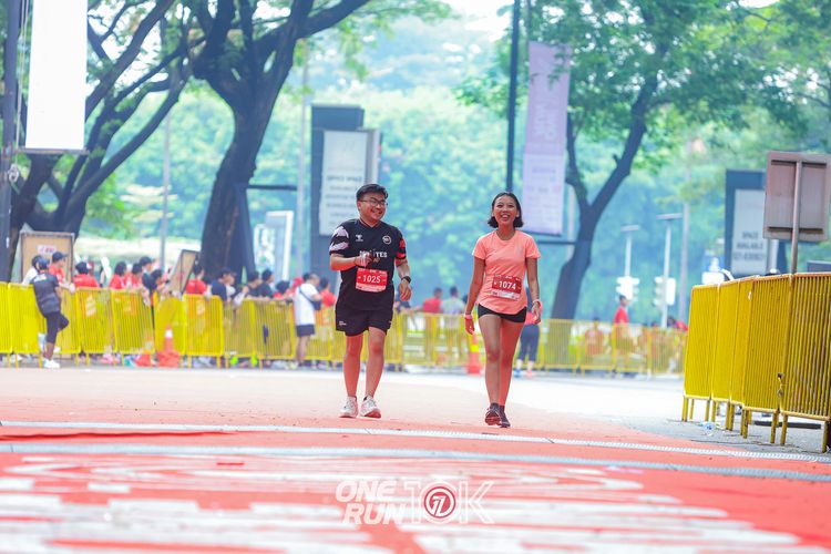 Race photo from ONE RUN 10K 2025