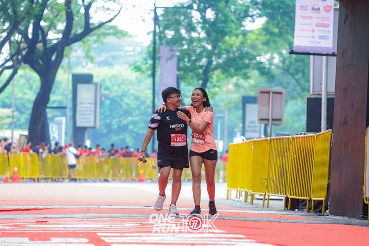 Race photo from ONE RUN 10K 2025