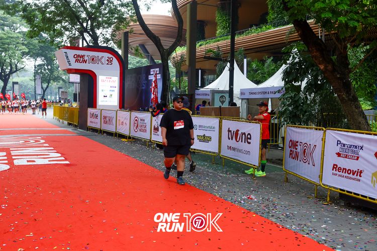 Race photo from ONE RUN 10K 2025