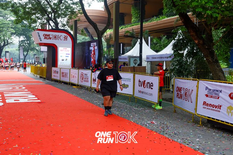 Race photo from ONE RUN 10K 2025