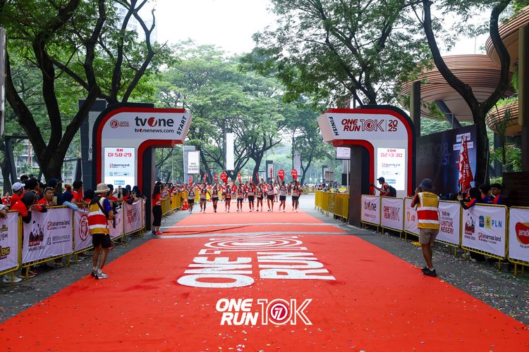 Race photo from ONE RUN 10K 2025