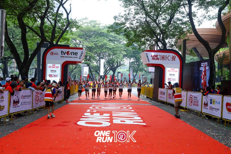 Race photo from ONE RUN 10K 2025