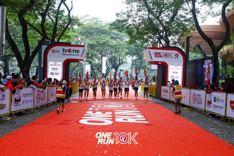Race photo from ONE RUN 10K 2025