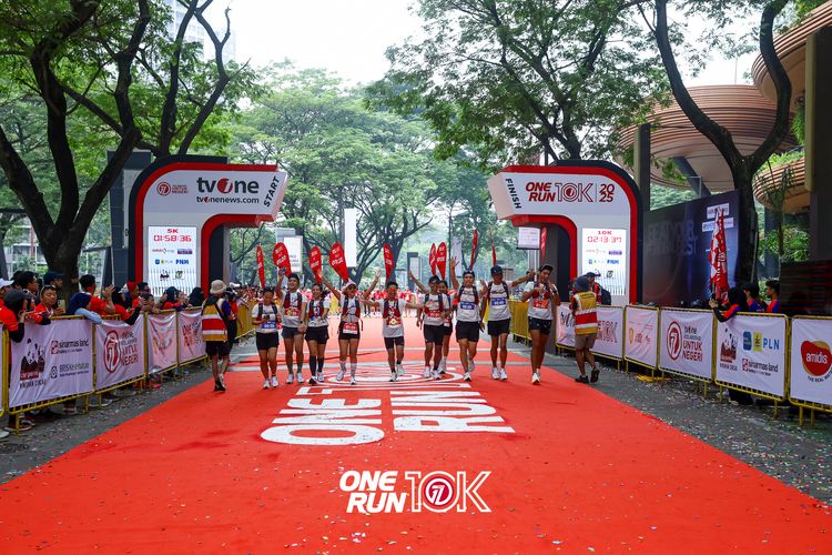 Race photo from ONE RUN 10K 2025