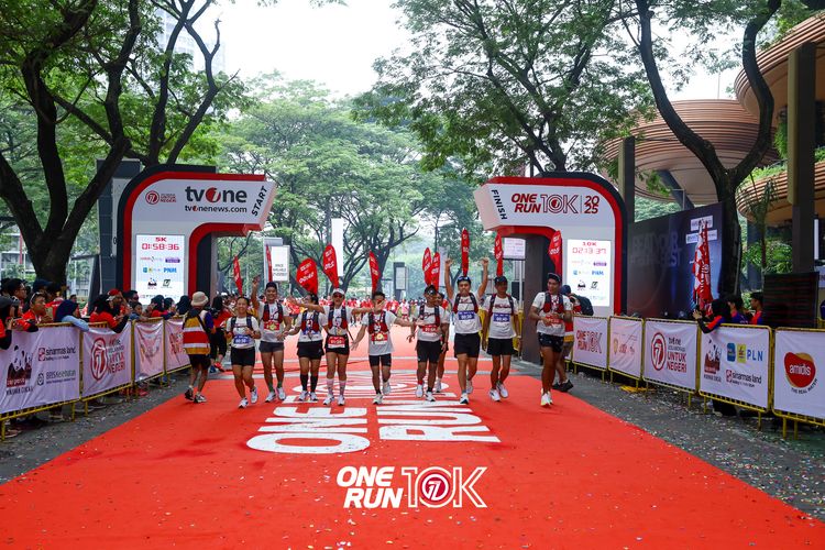 Race photo from ONE RUN 10K 2025