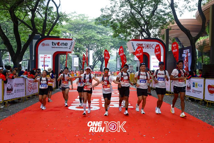 Race photo from ONE RUN 10K 2025
