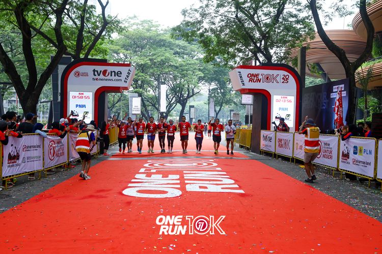 Race photo from ONE RUN 10K 2025