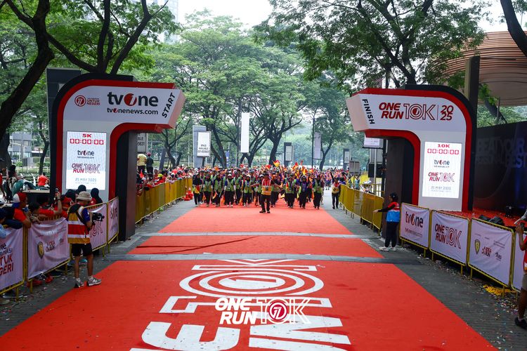 Race photo from ONE RUN 10K 2025