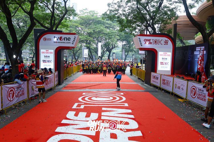 Race photo from ONE RUN 10K 2025
