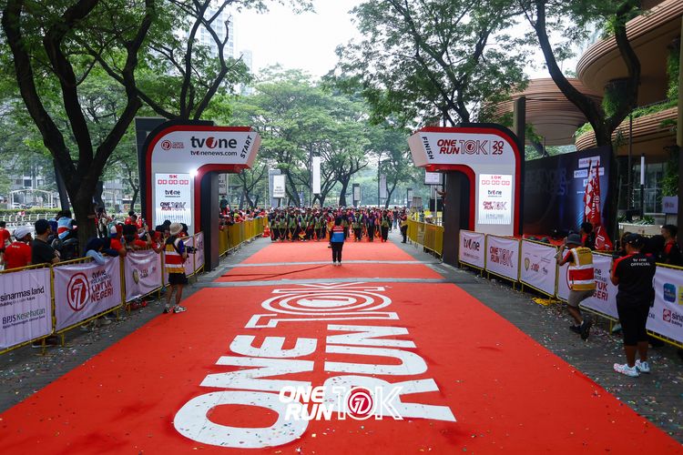 Race photo from ONE RUN 10K 2025