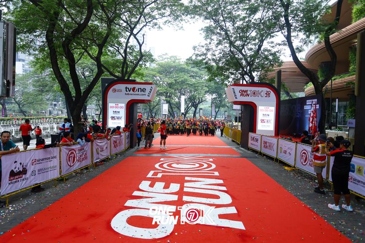 Race photo from ONE RUN 10K 2025