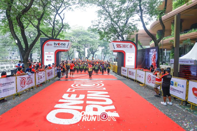 Race photo from ONE RUN 10K 2025