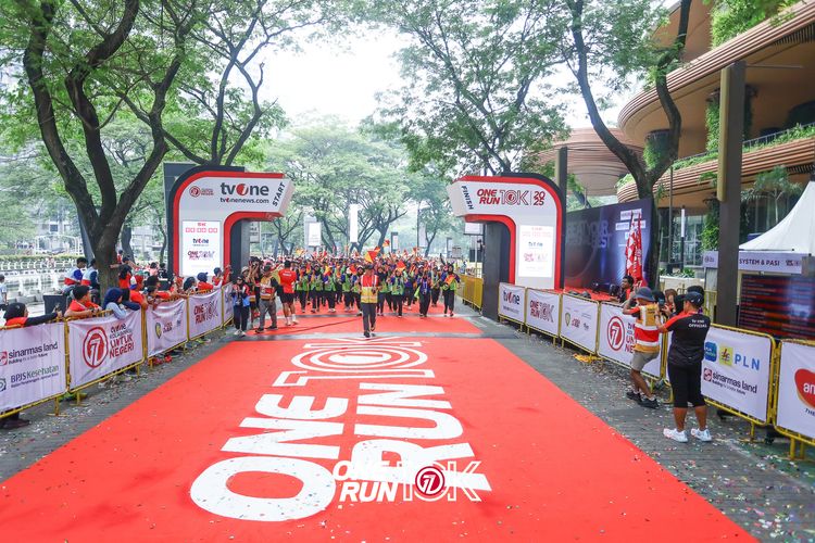 Race photo from ONE RUN 10K 2025