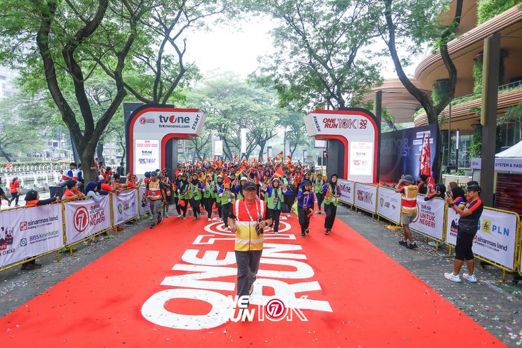Race photo from ONE RUN 10K 2025