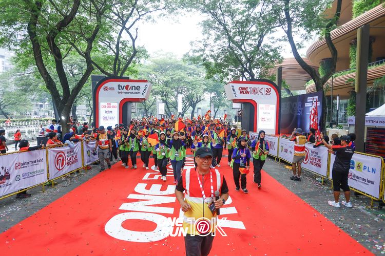 Race photo from ONE RUN 10K 2025