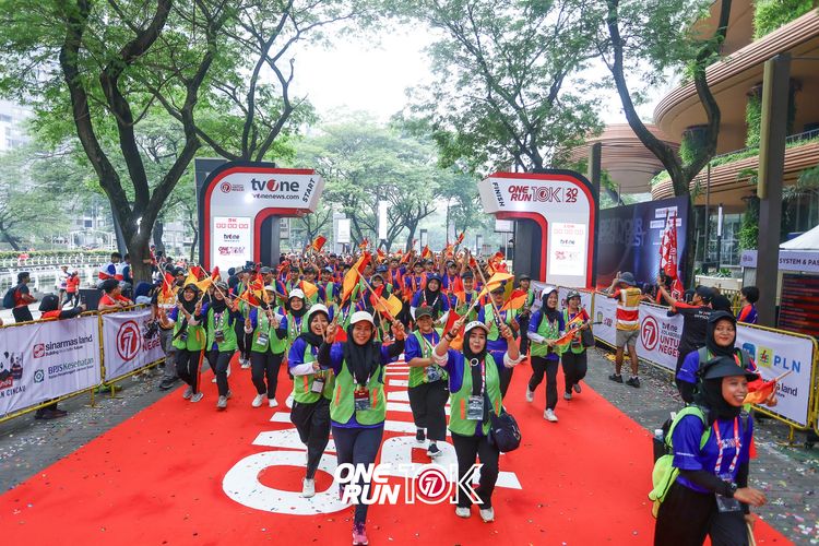 Race photo from ONE RUN 10K 2025