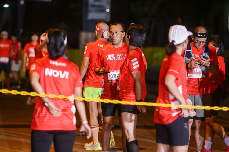 Race photo from ONE RUN 10K 2025