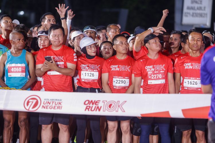 Race photo from ONE RUN 10K 2025