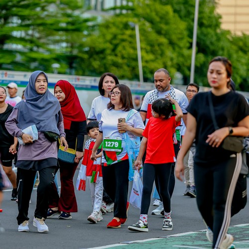 Race photo from WALK FOR PALESTINE