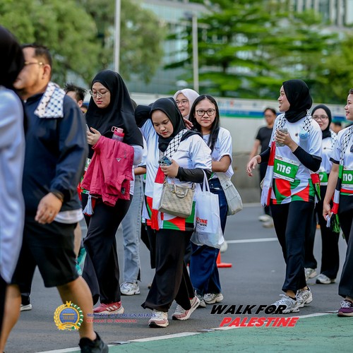 Race photo from WALK FOR PALESTINE